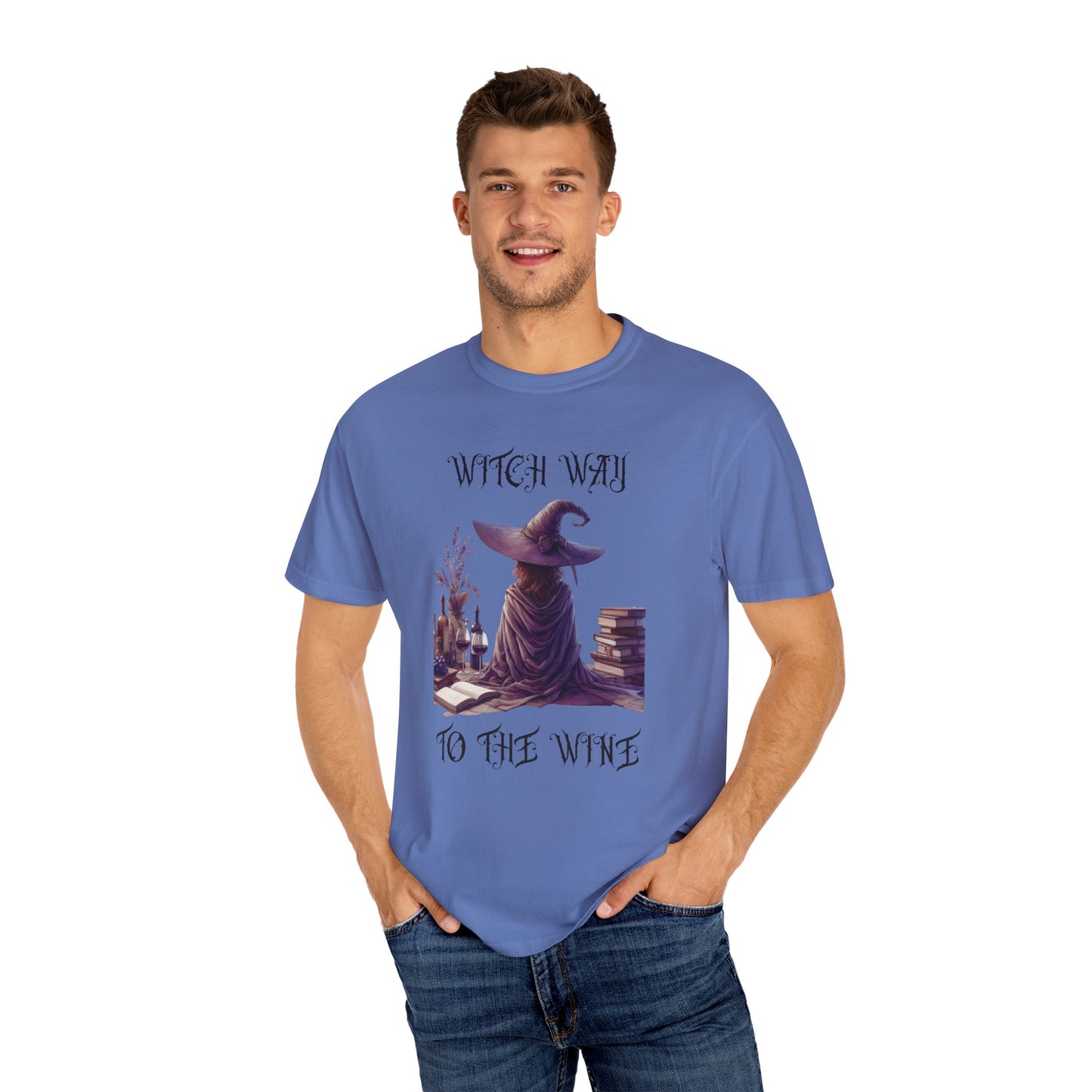 Funny Halloween Shirt, Halloween Witch Shirt, Wine Drinker Gift - PopCultureByDesign36