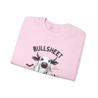 Bull Sheet Sweatshirt, Halloween Ghost Cow Sweatshirt, Trick or Treat Shirt - PopCultureByDesign36