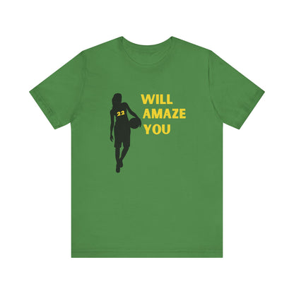 22 Shirt, WNBA Fan Shirt, Basketball Fan Shirt, Womens Sports Shirt - PopCultureByDesign36