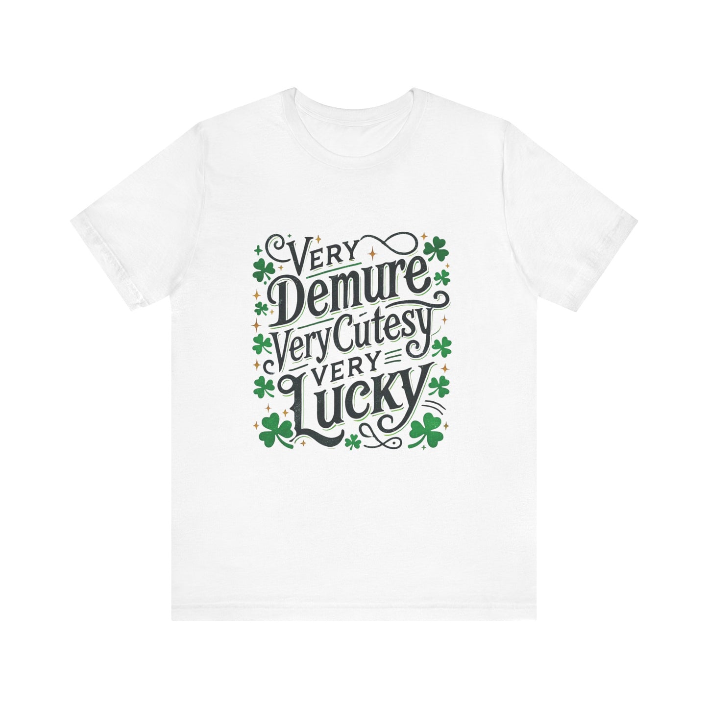 St Patrick's Day Tee, Irish Shamrock Tee, Feeling Lucky St Paddy's Shirt - PopCultureByDesign36