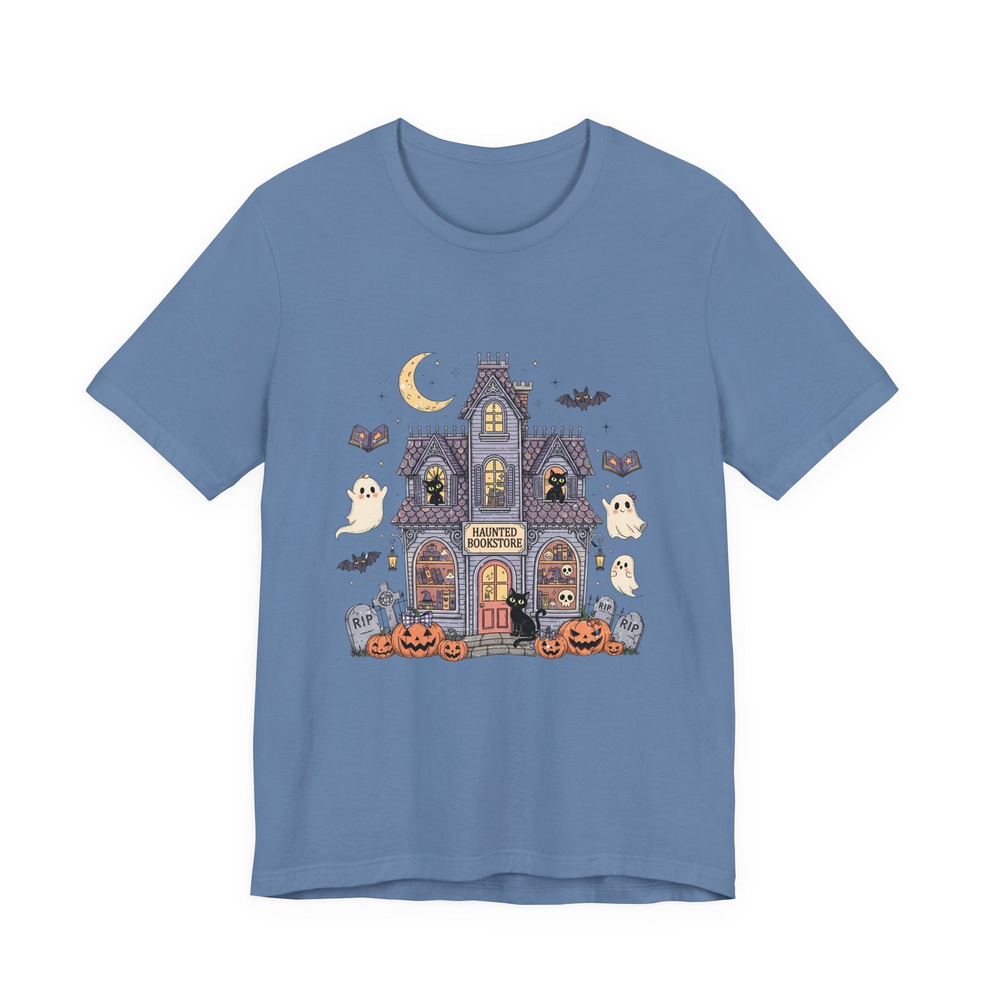 Funny Ghost Haunted House Shirt, Cute Ghost Shirt, Funny Ghost Shirt - PopCultureByDesign36