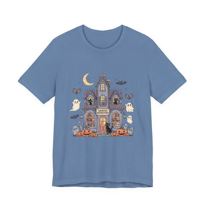 Funny Ghost Haunted House Shirt, Cute Ghost Shirt, Funny Ghost Shirt - PopCultureByDesign36