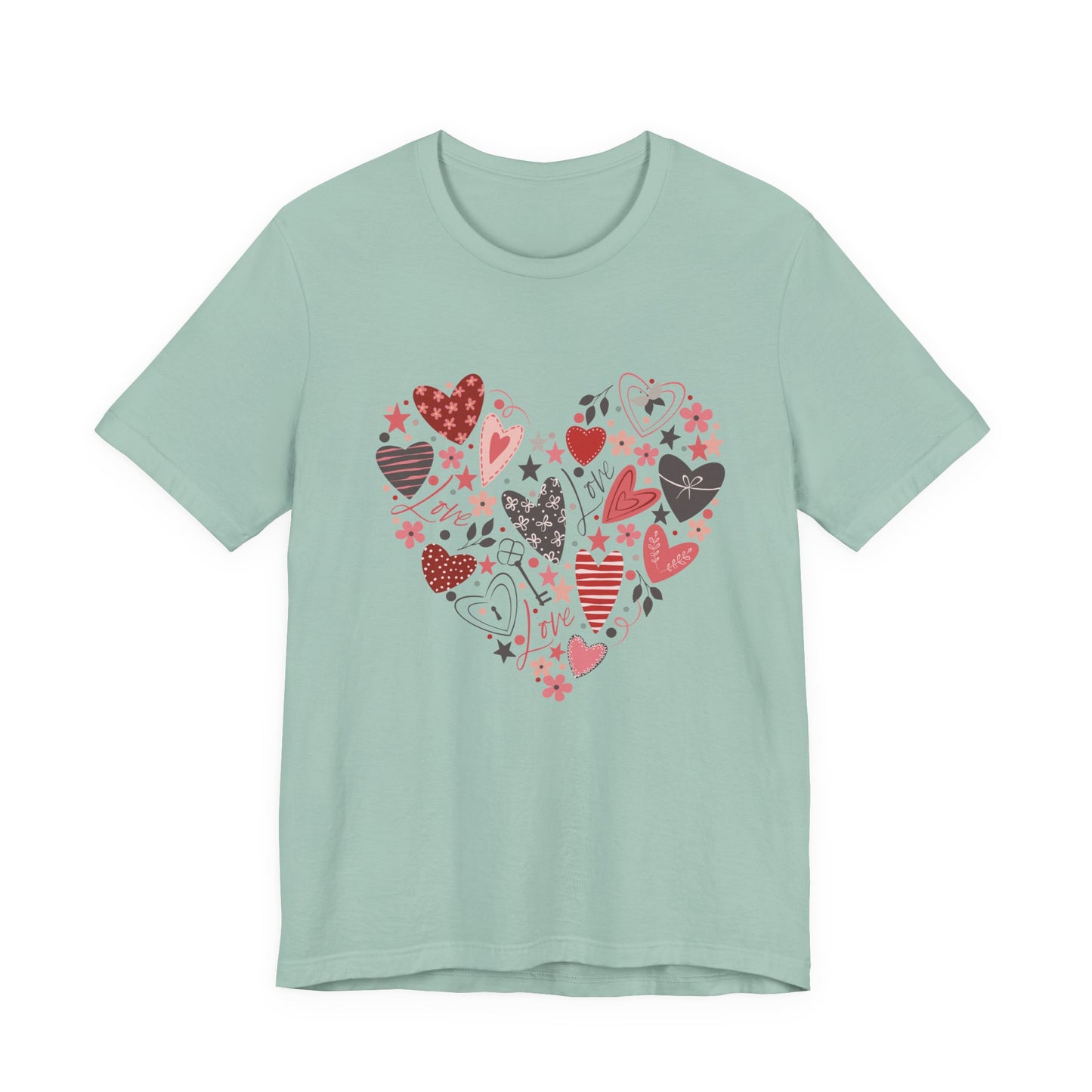 Valentine Heart Shirt, Heart Shirt, Love Shirt, Valentine Shirt, Valentines Day Shirt - PopCultureByDesign36