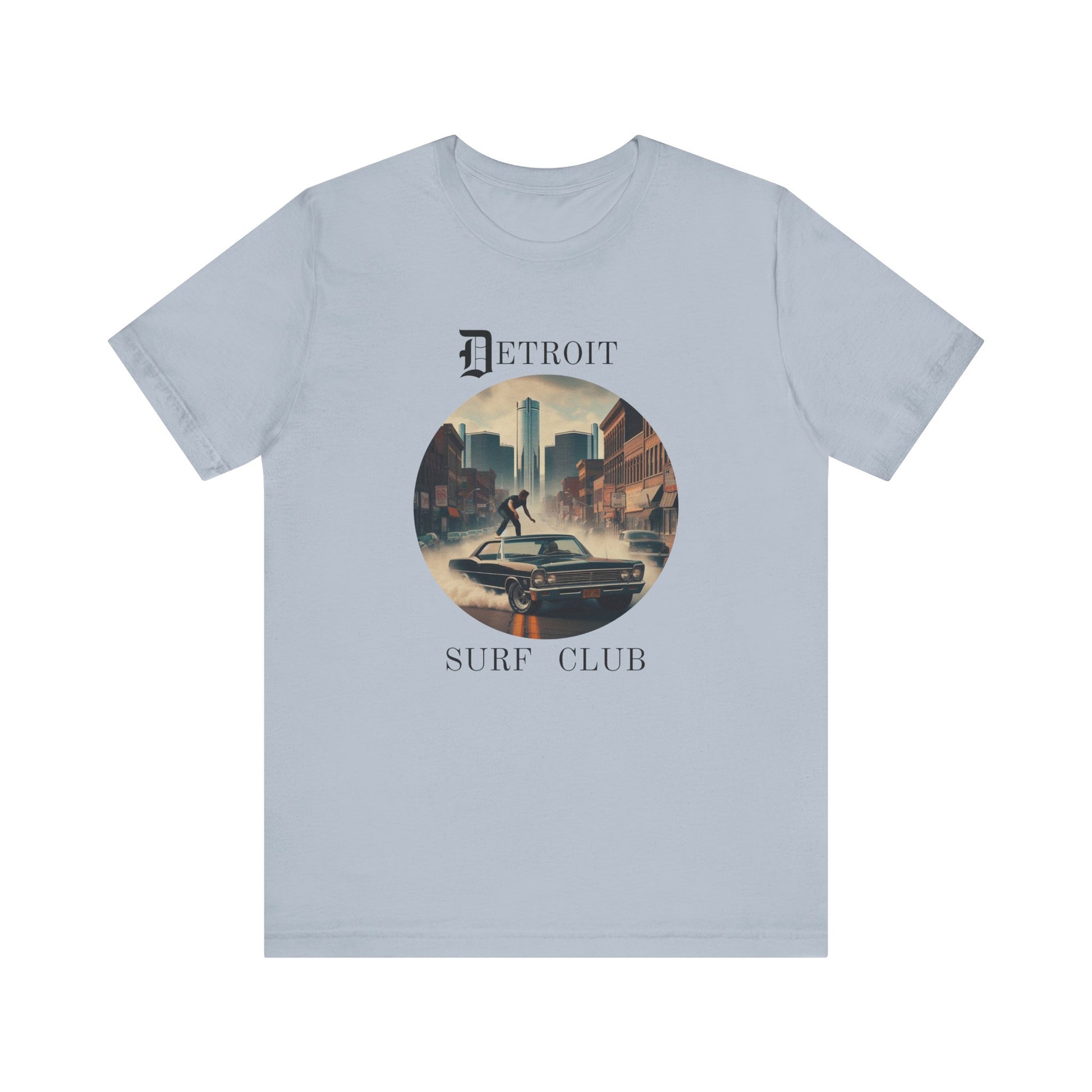 Detroit Surf Club, Detroit T-Shirt, Detroit Sports, Detroit Pride - PopCultureByDesign36