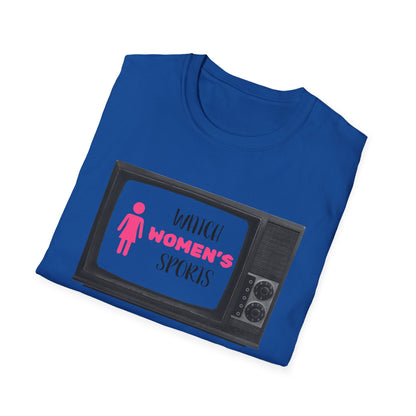 Watch Womens Sports, Women's Sports Supportive T-Shirt, Women In Sports - PopCultureByDesign36