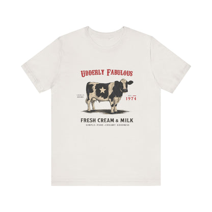 Retro Cattle Shirt, Gift for Cow Lover, Farmer Gift - PopCultureByDesign36