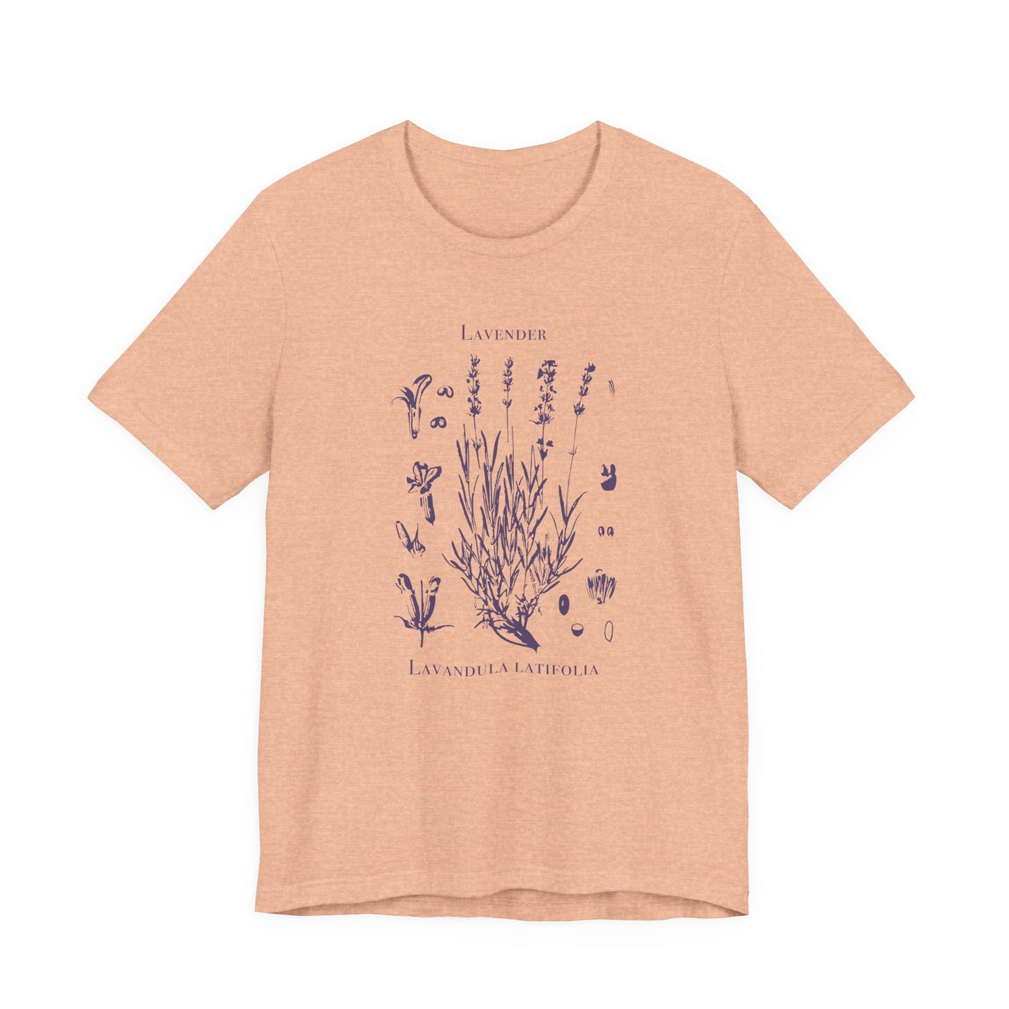 Retro Lavender Adult Shirt, Wildflowers Nature Shirt, Botanical Shirt - PopCultureByDesign36