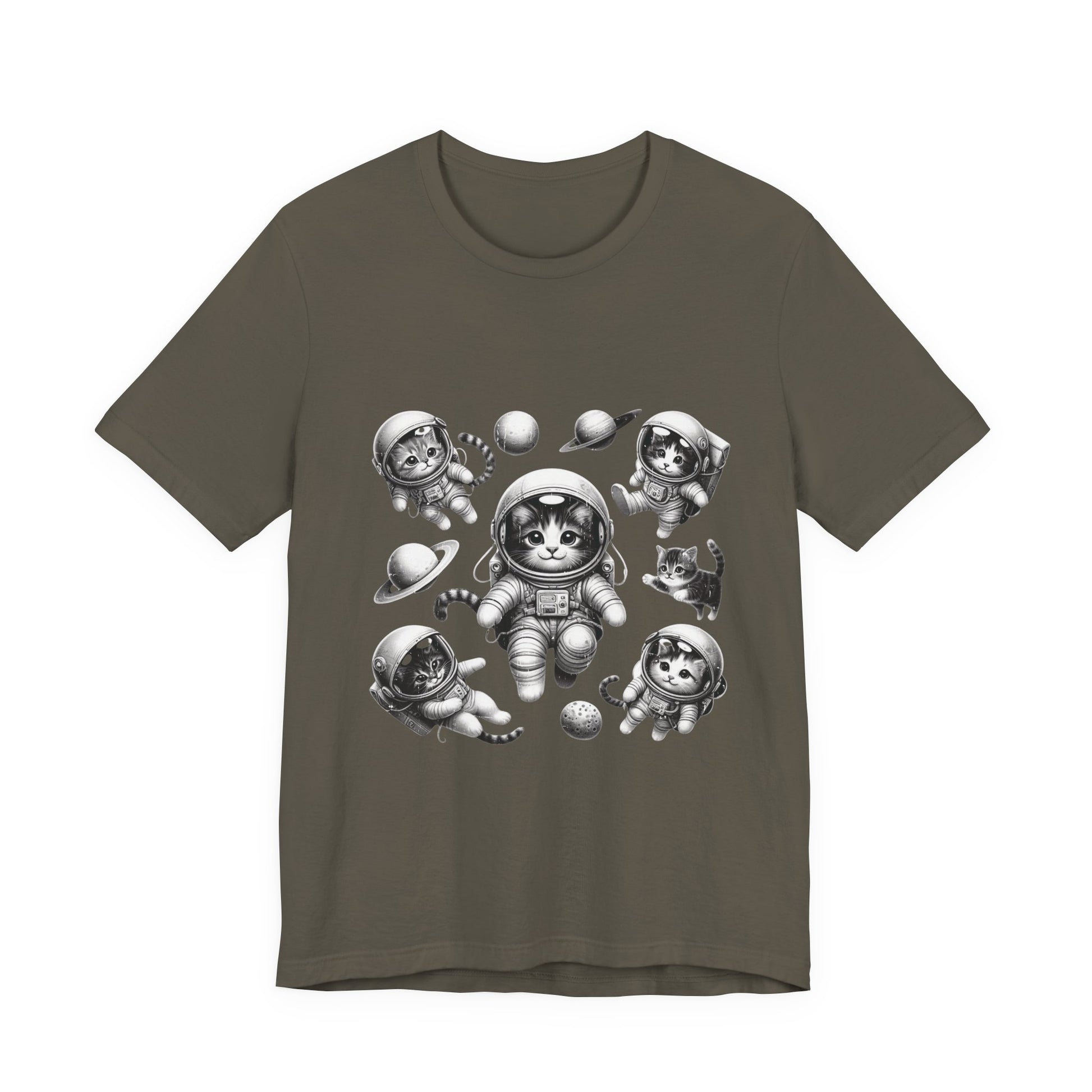 Kittens in Space Shirt, Funny Cat Shirt, Funny Kitten Shirt - PopCultureByDesign36