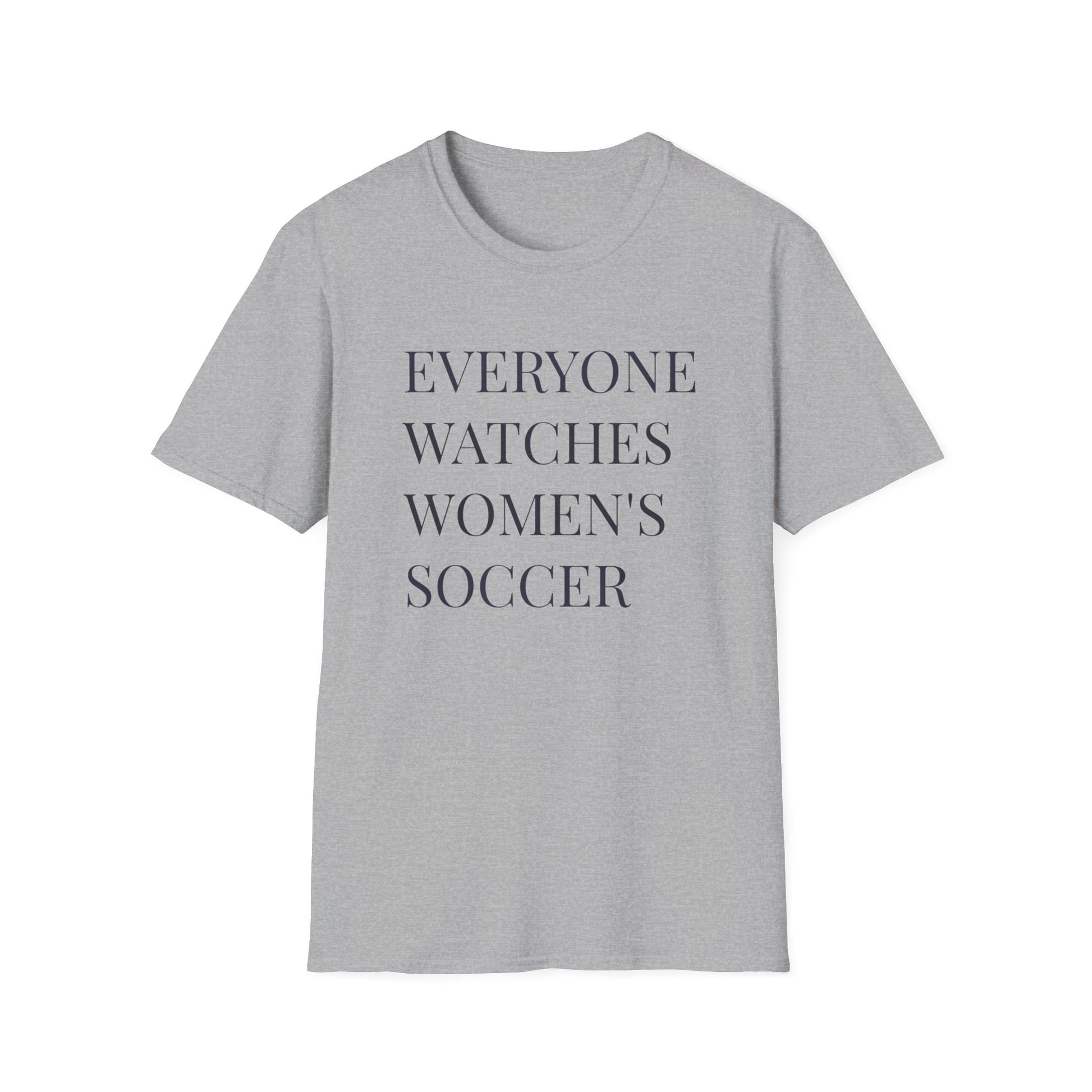 Womens Soccer T-Shirt, Female Athlete Sports Women's Sports - PopCultureByDesign36