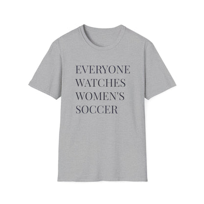 Womens Soccer T-Shirt, Female Athlete Sports Women's Sports - PopCultureByDesign36