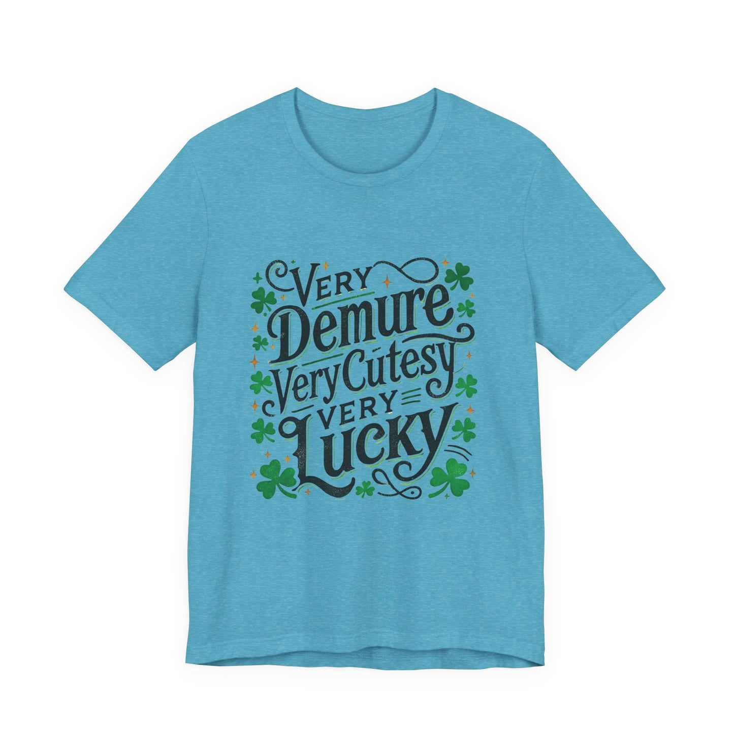 St Patrick's Day Tee, Irish Shamrock Tee, Feeling Lucky St Paddy's Shirt - PopCultureByDesign36