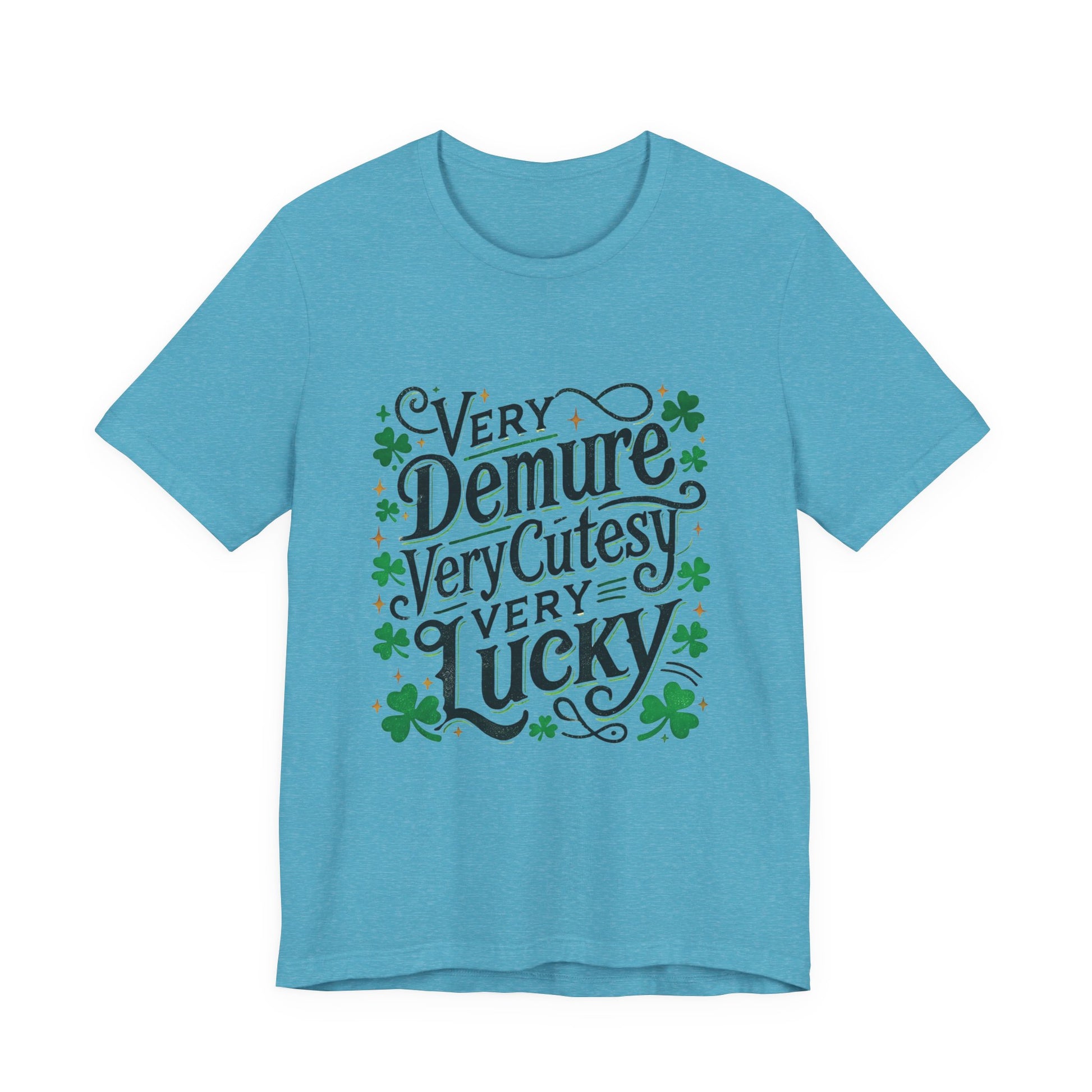 St Patrick's Day Tee, Irish Shamrock Tee, Feeling Lucky St Paddy's Shirt - PopCultureByDesign36