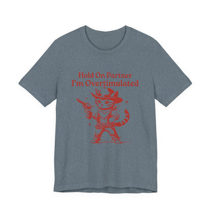 Cowboy Kitten Shirt, Cowboy Kitten Unhinged Shirt, Western Kitten - PopCultureByDesign36