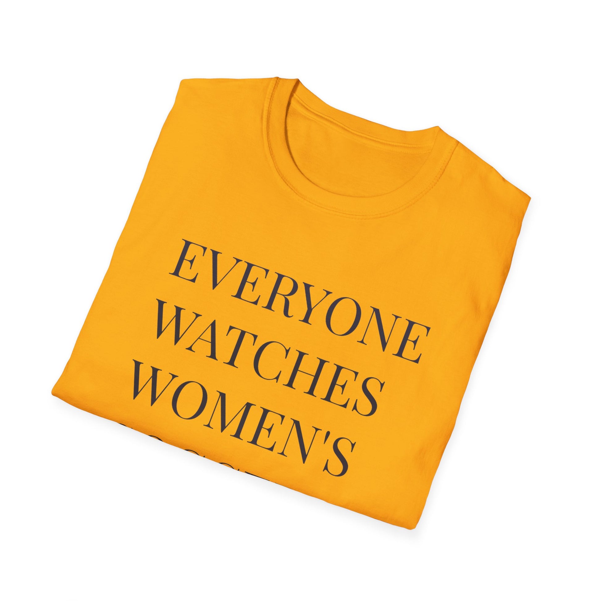 Womens Soccer T-Shirt, Female Athlete Sports Women's Sports - PopCultureByDesign36