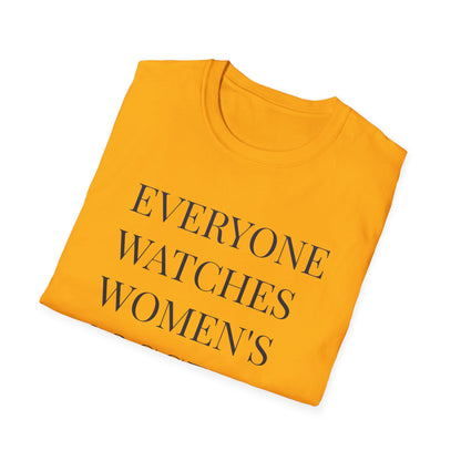 Womens Soccer T-Shirt, Female Athlete Sports Women's Sports - PopCultureByDesign36
