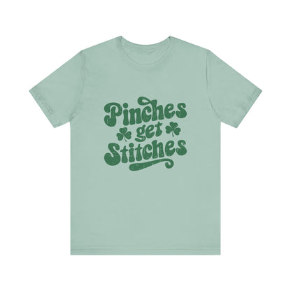 Pinches Get Stitches Shirt, Shamrock Shirt, St Patrick's Day Shirt - PopCultureByDesign36