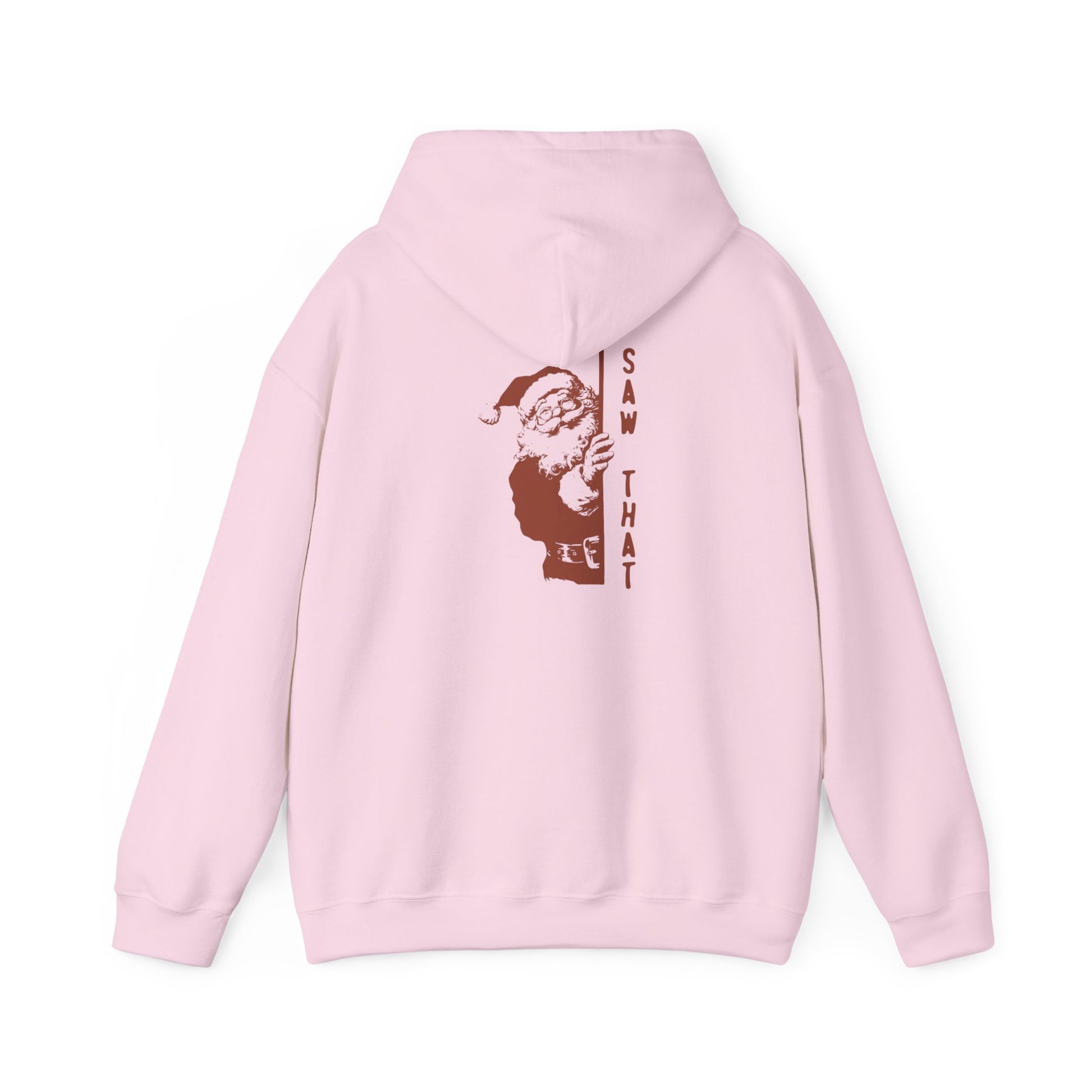 Christmas Santa Hoodie, Cozy Holiday Sweatshirt, Funny Santa Hoodie - PopCultureByDesign36