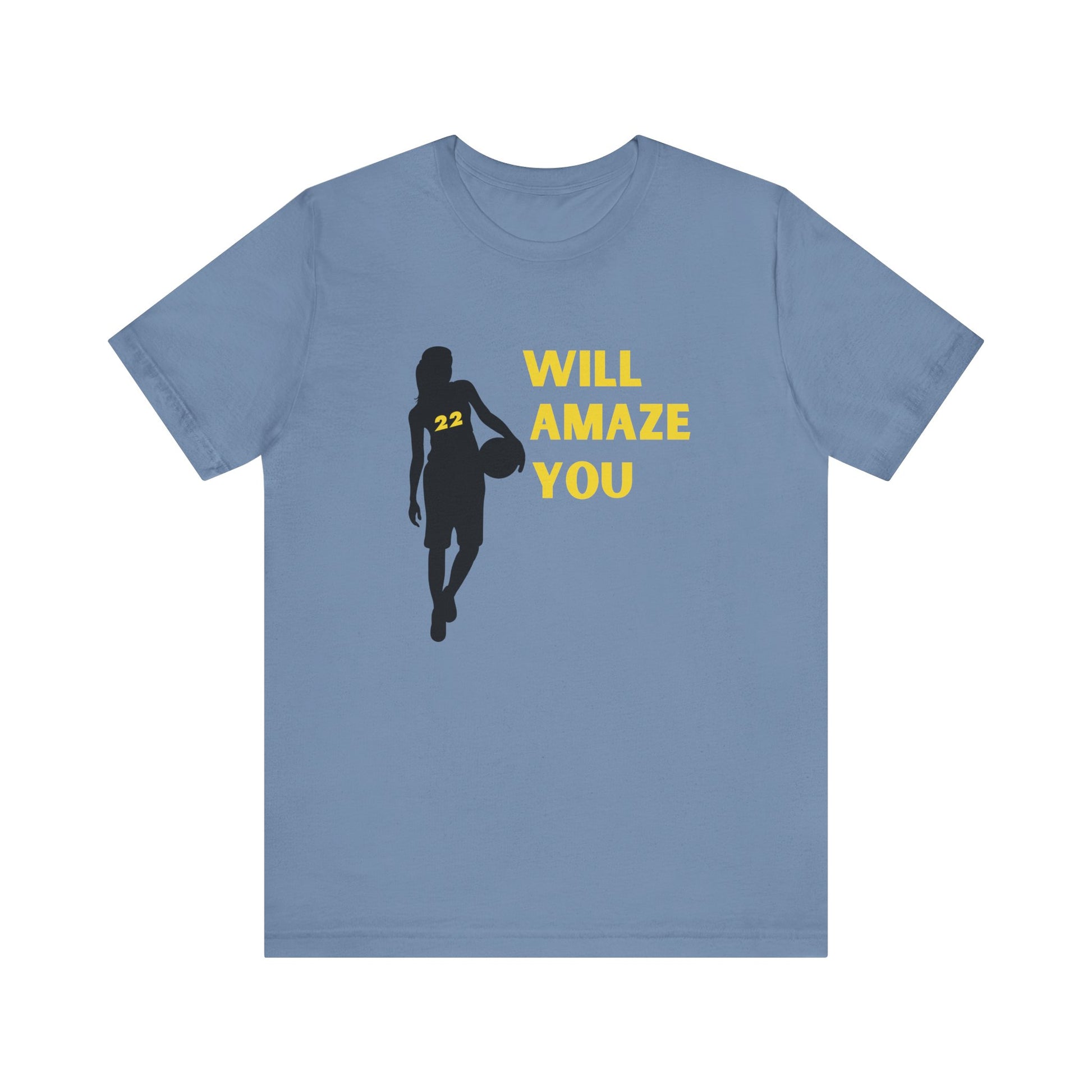 22 Shirt, WNBA Fan Shirt, Basketball Fan Shirt, Womens Sports Shirt - PopCultureByDesign36