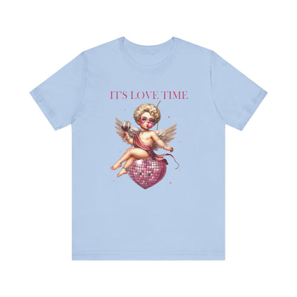 Its Love Time Shirt, Funny Cupid Shirt, Cupid Love Shirt, Vday Shirt - PopCultureByDesign36