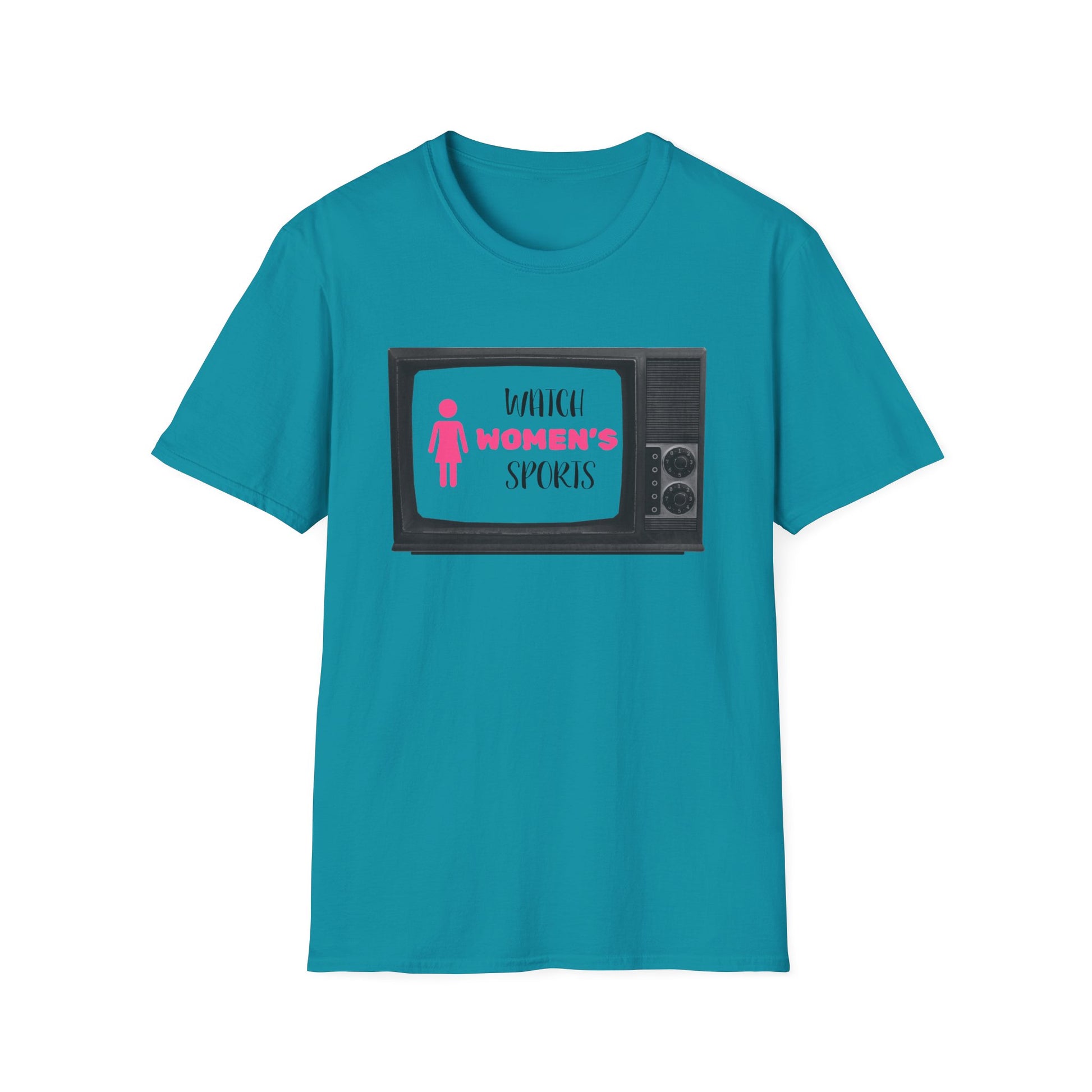 Watch Womens Sports, Women's Sports Supportive T-Shirt, Women In Sports - PopCultureByDesign36