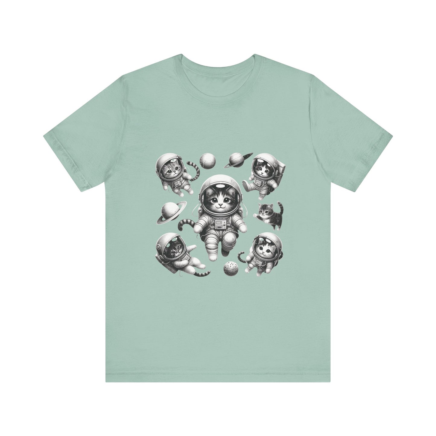 Kittens in Space Shirt, Funny Cat Shirt, Funny Kitten Shirt - PopCultureByDesign36