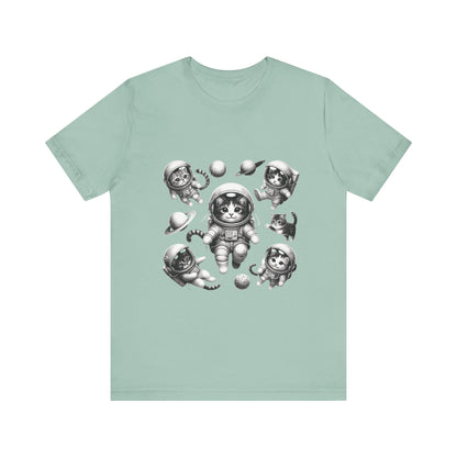 Kittens in Space Shirt, Funny Cat Shirt, Funny Kitten Shirt - PopCultureByDesign36