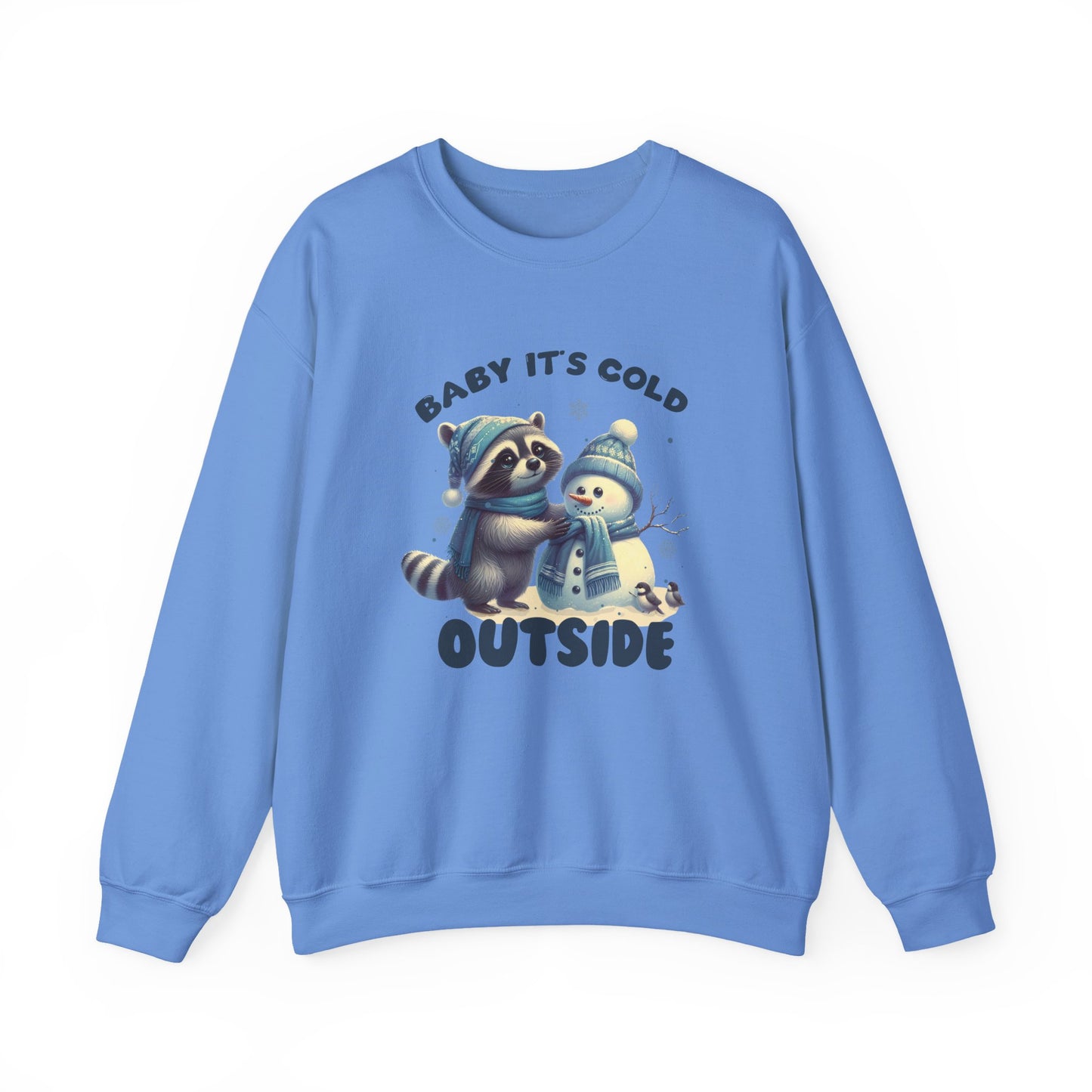 Baby Its Cold Outside Raccoon, Cute Christmas Raccoon, Winter Humor - PopCultureByDesign36