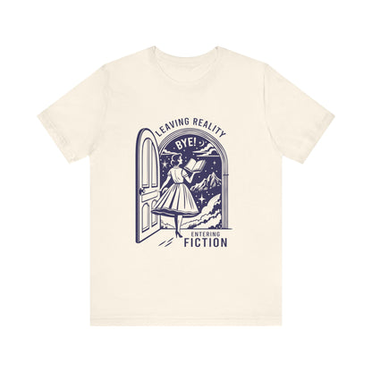 Leaving Reality, A Well Read Woman Shirt, Reading Shirt, Librarian Shirt - PopCultureByDesign36