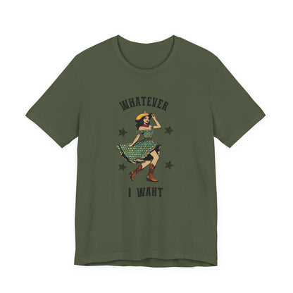 I Do A Thing Called What I Want Shirt, Rodeo Shirt, Western Women Shirt - PopCultureByDesign36