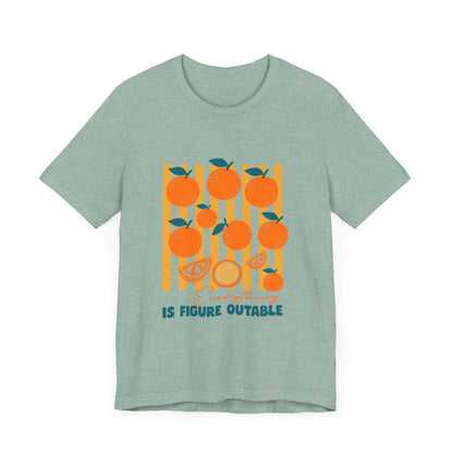 Orange Shirt, Orange Girl Summer, Garden Shirt, Farmers Market Tshirt - PopCultureByDesign36