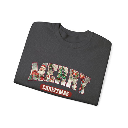 Christmas Sweatshirt, Christmas Gift Women, Merry Christmas Sweatshirt - PopCultureByDesign36