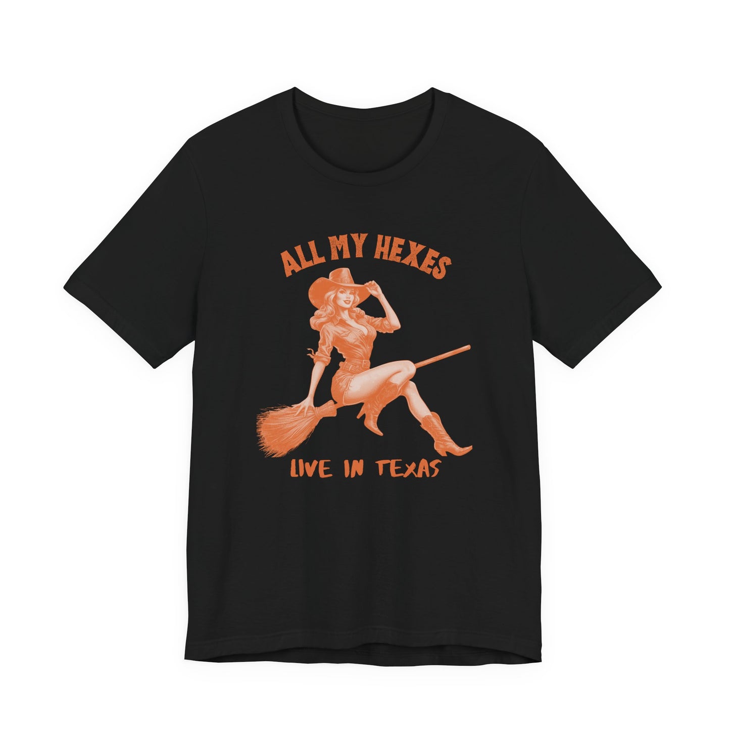 Witch Cowgirl Tee, Vintage Western Halloween T-Shirt, Witchy Vibes - PopCultureByDesign36