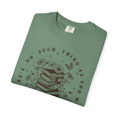 Book Lover Tee, Relaxation Vibes Shirt, Mindfulness Gift, Cozy Reading Top - PopCultureByDesign36