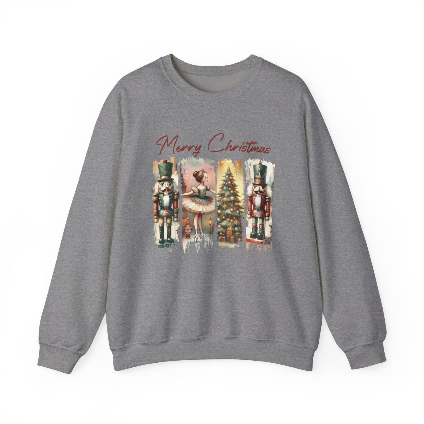 Merry Christmas Sweatshirt, Christmas Tis The Season Sweatshirt - PopCultureByDesign36