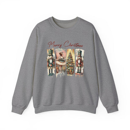 Merry Christmas Sweatshirt, Christmas Tis The Season Sweatshirt - PopCultureByDesign36