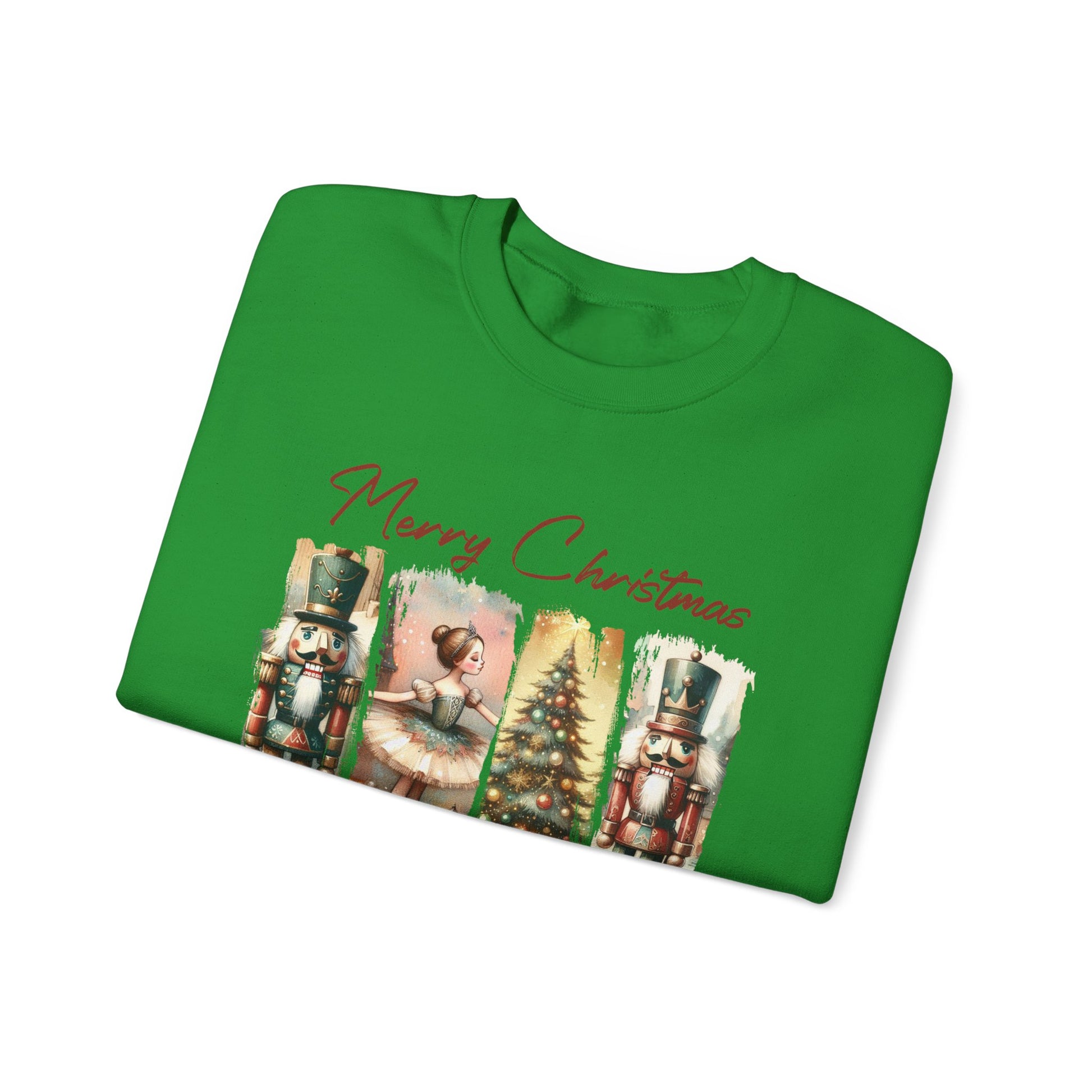 Merry Christmas Sweatshirt, Christmas Tis The Season Sweatshirt - PopCultureByDesign36