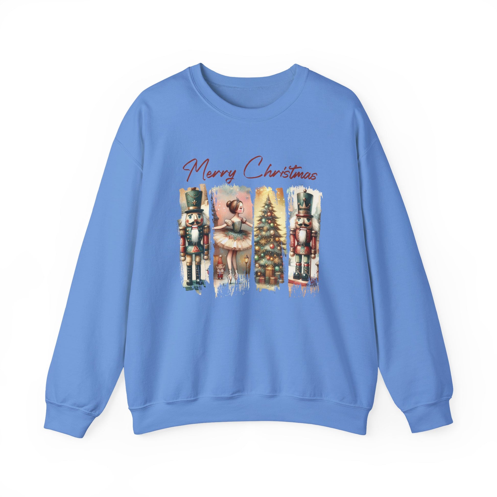 Merry Christmas Sweatshirt, Christmas Tis The Season Sweatshirt - PopCultureByDesign36