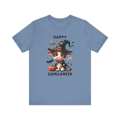 Happy Cowlloween, Cow alovers Halloween Shirt, Halloween Cow Shirt - PopCultureByDesign36