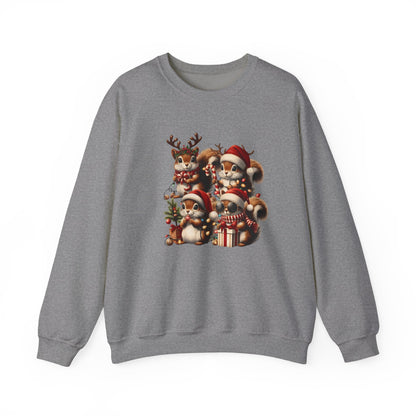 Funny Chipmunks Nut House Christmas Tee Shirt, Chipmunk Xmas Holiday Shirts - PopCultureByDesign36