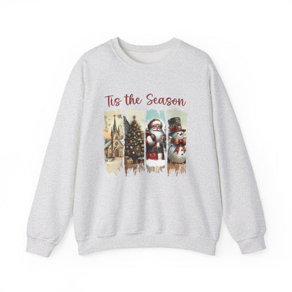 Tis The Season Sweatshirt, Merry Christmas Shirt, Christmas Sweatshirt - PopCultureByDesign36
