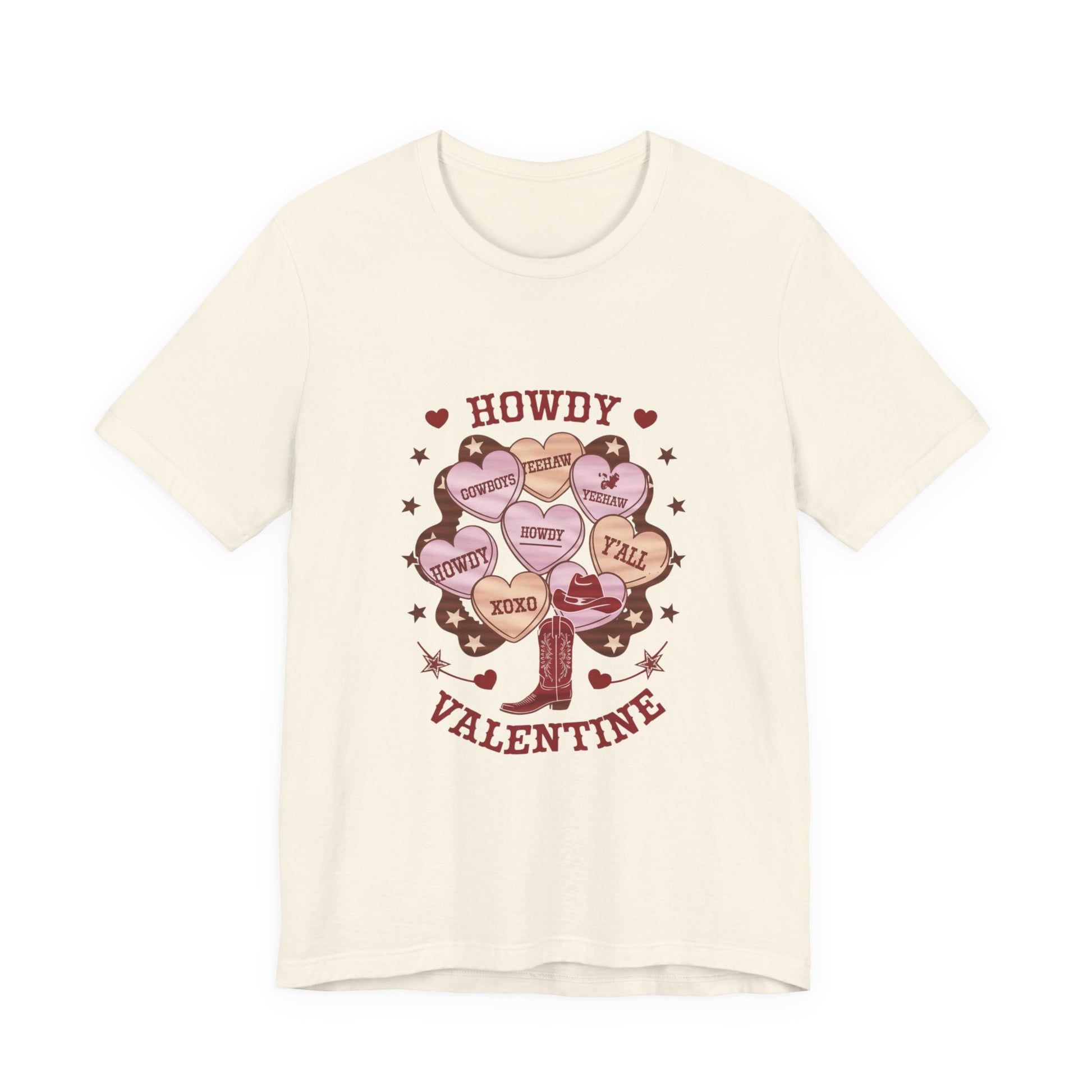 Candy Heart Shirt, Valentine's Day Gift, Country Conversation Hearts Shirt - PopCultureByDesign36