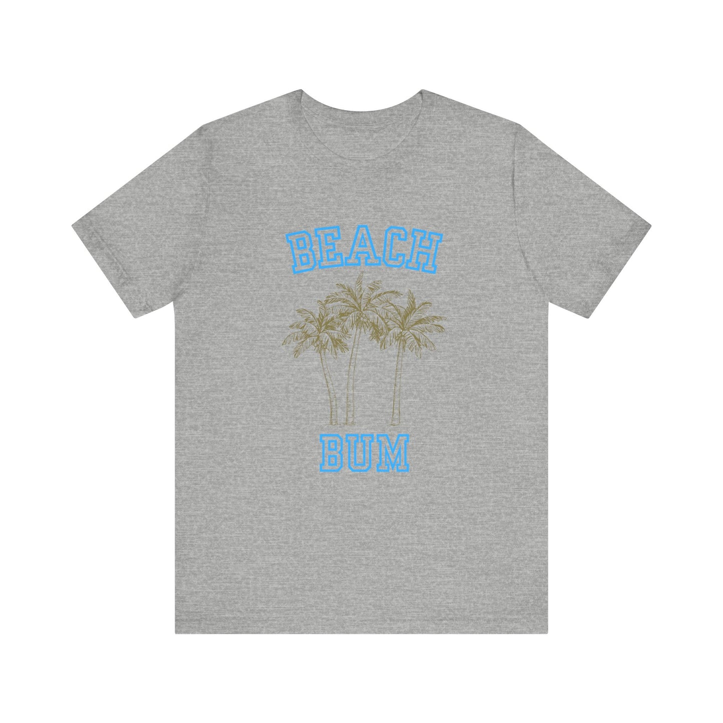 Beach Bum Palm Tree Shirt, Tropical Island Vacation Clothing, Palm Tree Lover Gift - PopCultureByDesign36
