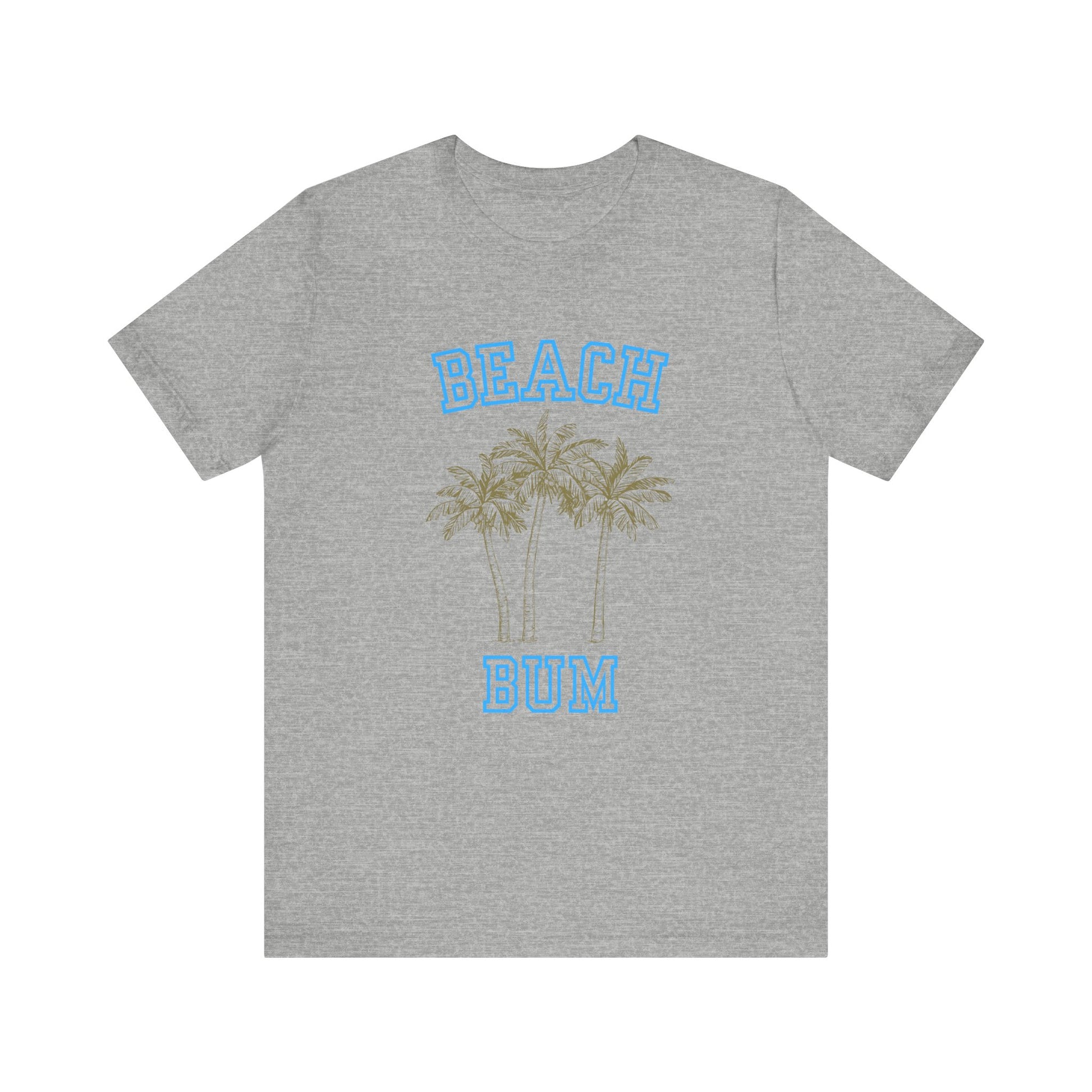 Beach Bum Palm Tree Shirt, Tropical Island Vacation Clothing, Palm Tree Lover Gift - PopCultureByDesign36