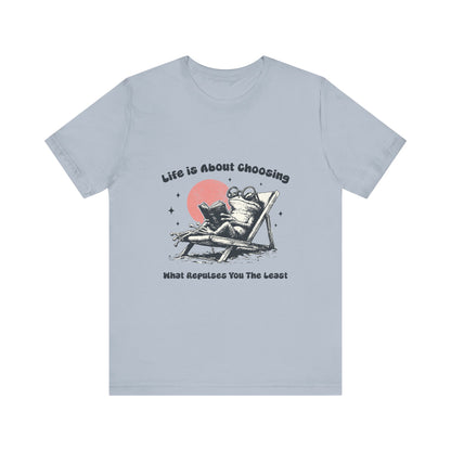 Funny Frog Reading Shirt, Sarcastic Frog Shirt, Frog with Glasses Shirt - PopCultureByDesign36