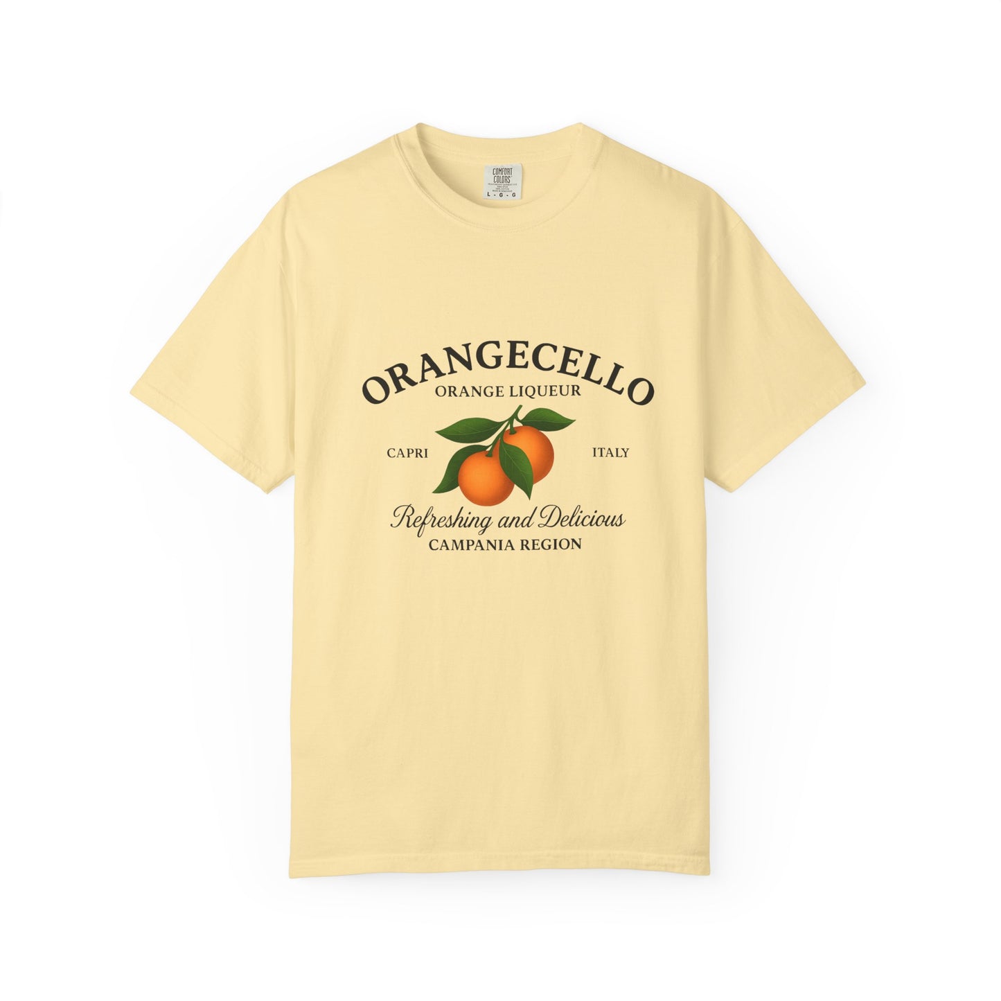 Orangecello Tee, Orangecello Graphic Shirt, Italian Summer Cocktail Shirt - PopCultureByDesign36
