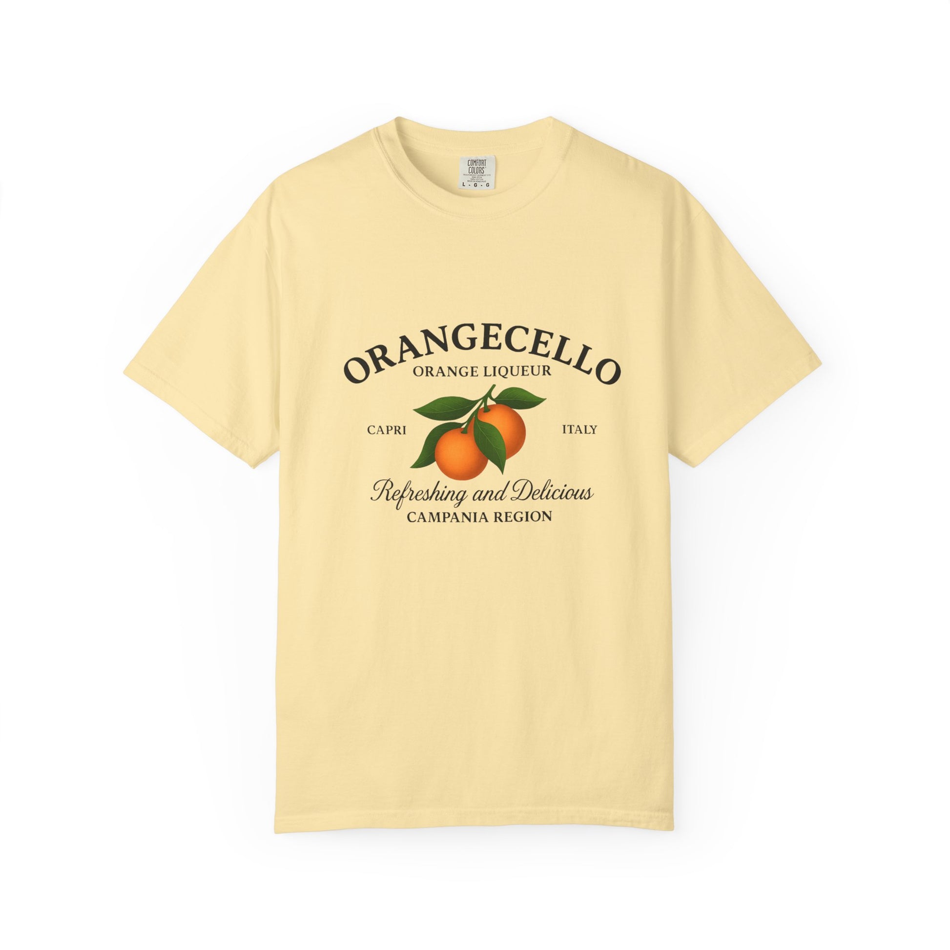 Orangecello Tee, Orangecello Graphic Shirt, Italian Summer Cocktail Shirt - PopCultureByDesign36