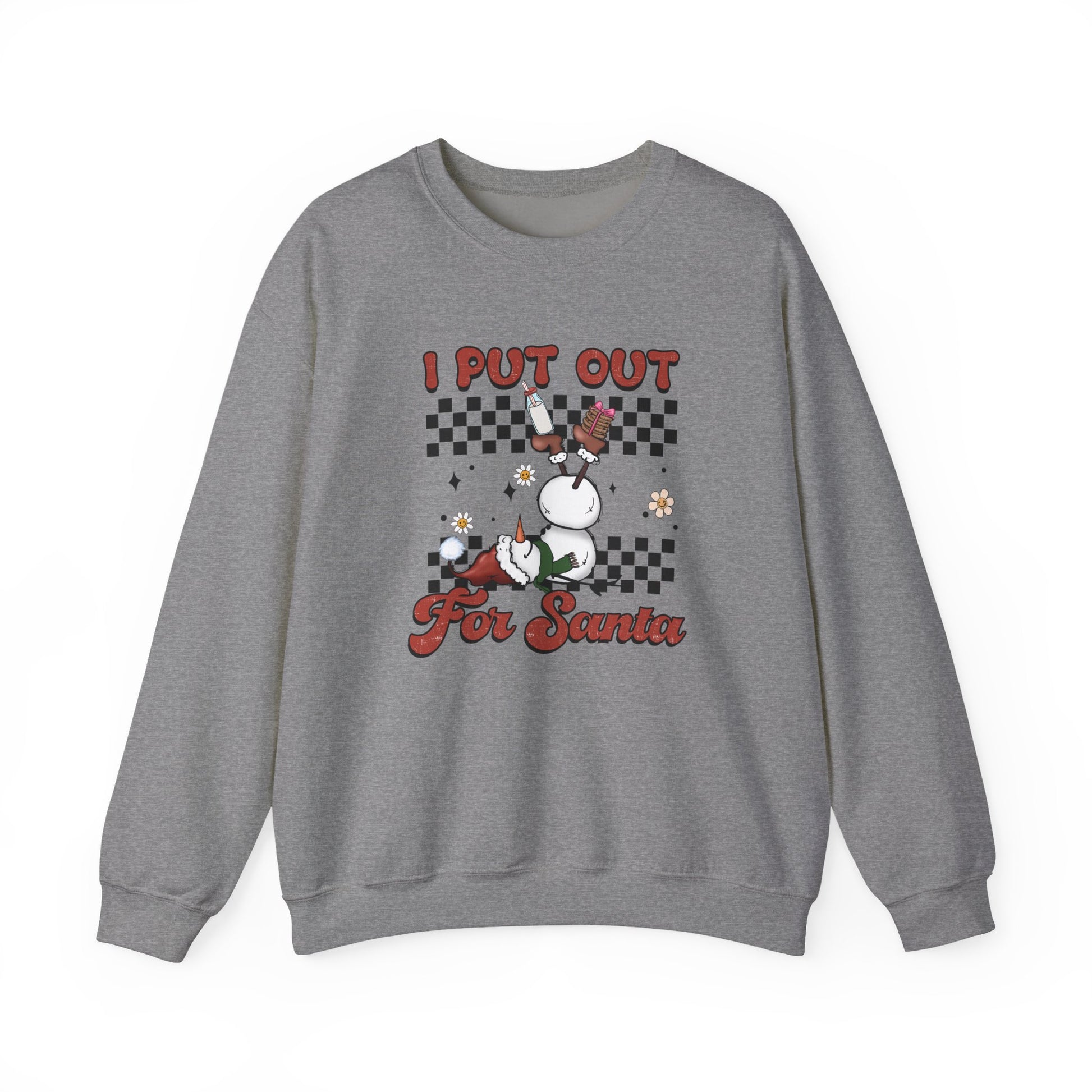 I Put Out For Santa Sweatshirt, Funny Christmas Sweatshirt, Funny Santa Sweatshirt - PopCultureByDesign36