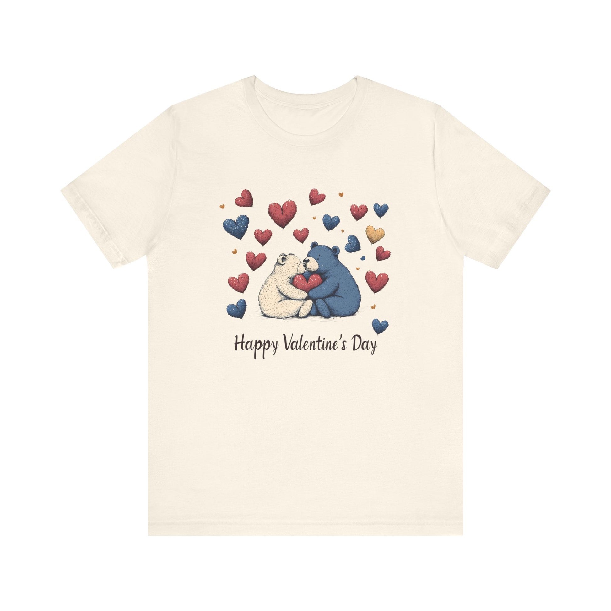 Bear Valentine Shirt, Cute Bear Shirt, Teddy Bear Shirt, Heart Valentine Shirt - PopCultureByDesign36