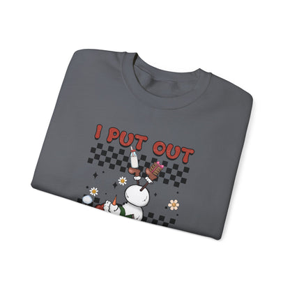 I Put Out For Santa Sweatshirt, Funny Christmas Sweatshirt, Funny XMas - PopCultureByDesign36
