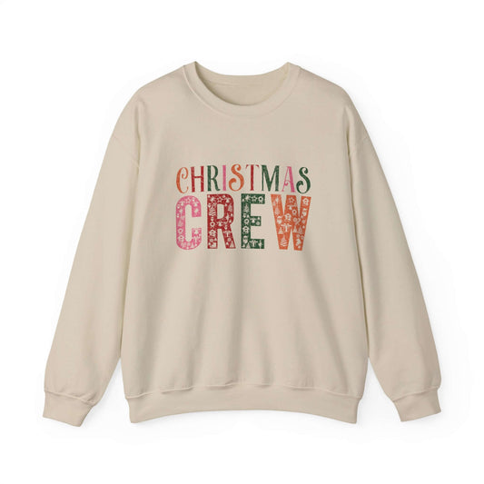 Christmas Crew Sweatshirt, Winter Festive Sweater, Xmas Gift Idea - PopCultureByDesign36